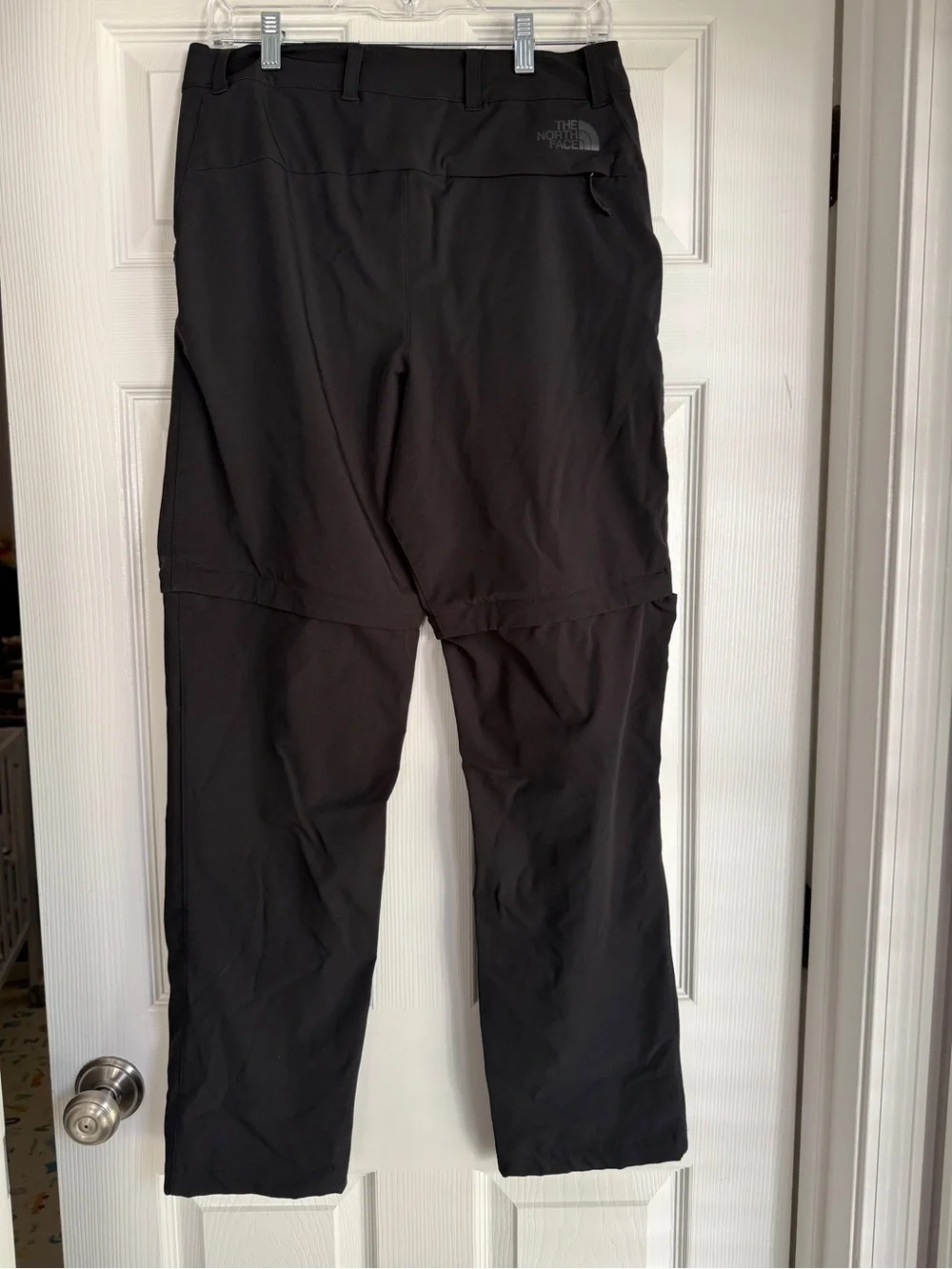 The North Face Men's Black Convertible Cargo Pants Gorpcore